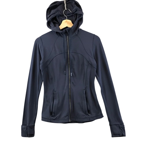 Lululemon Full Zip Hoodie Define Jacket Activewear Thumbholes Womens 6 - Picture 1 of 10